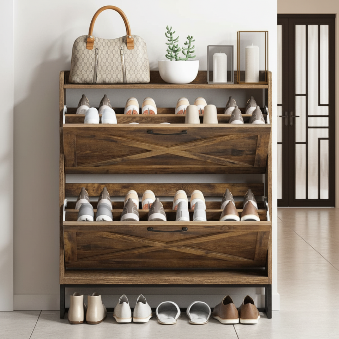 Cove Shoe Organizer Cabinet