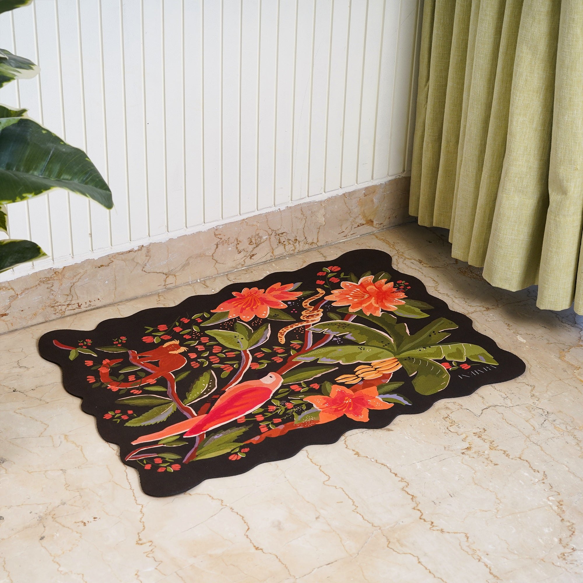 Paradise Bloom Diatomaceous Earth Bath Mat