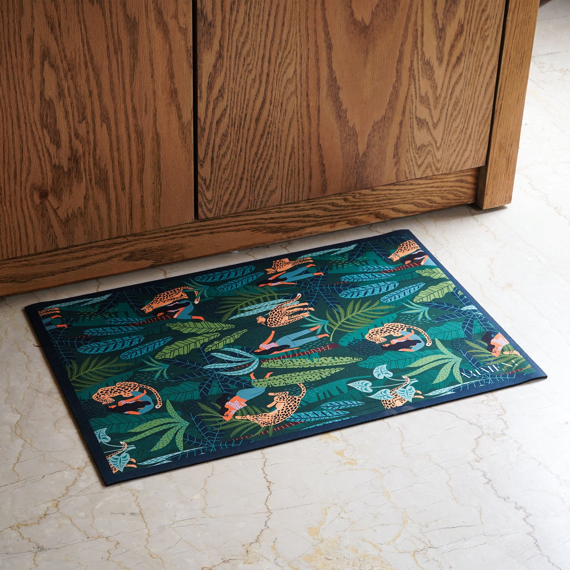 Paradise Bloom Diatomaceous Earth Bath Mat