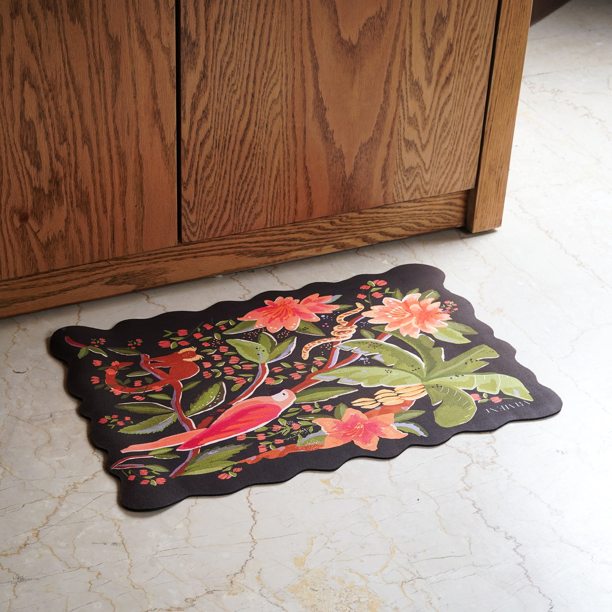 Paradise Bloom Diatomaceous Earth Bath Mat