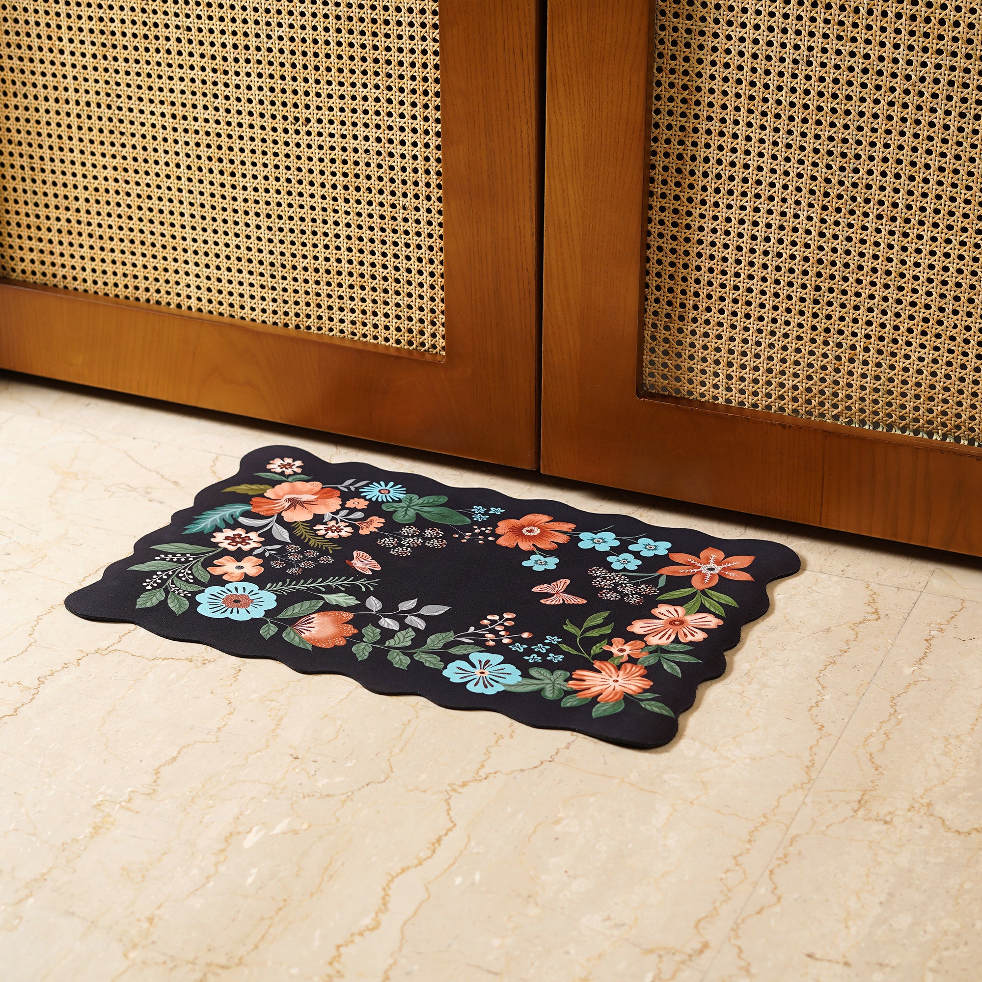 Paradise Bloom Diatomaceous Earth Bath Mat