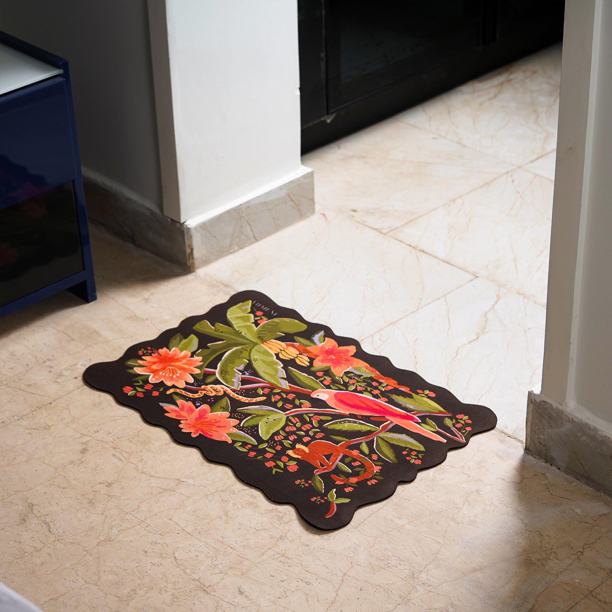 Paradise Bloom Diatomaceous Earth Bath Mat