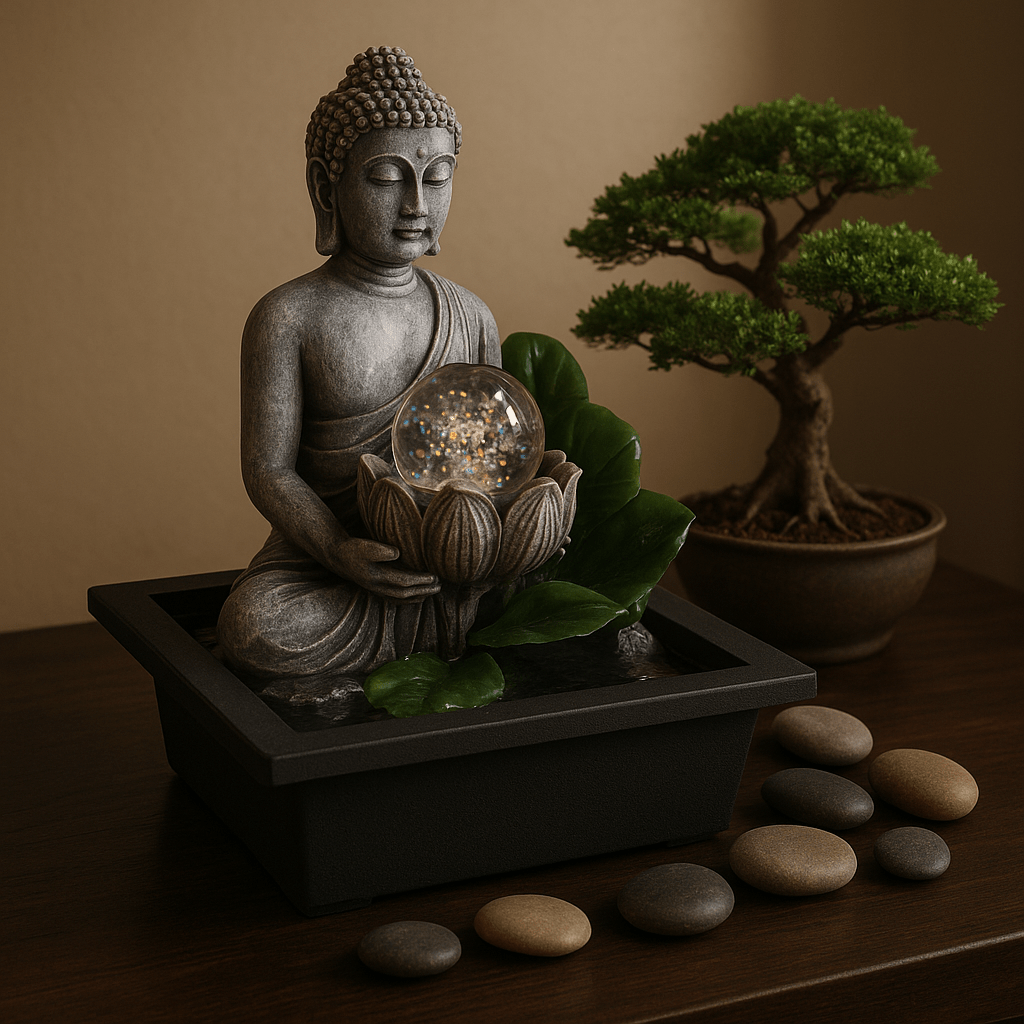 Buddha's Lotus Fountain - The Artment