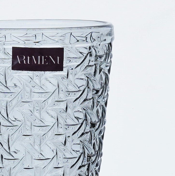 Criss - Cross Impressions Tumbler Glasses - The Artment