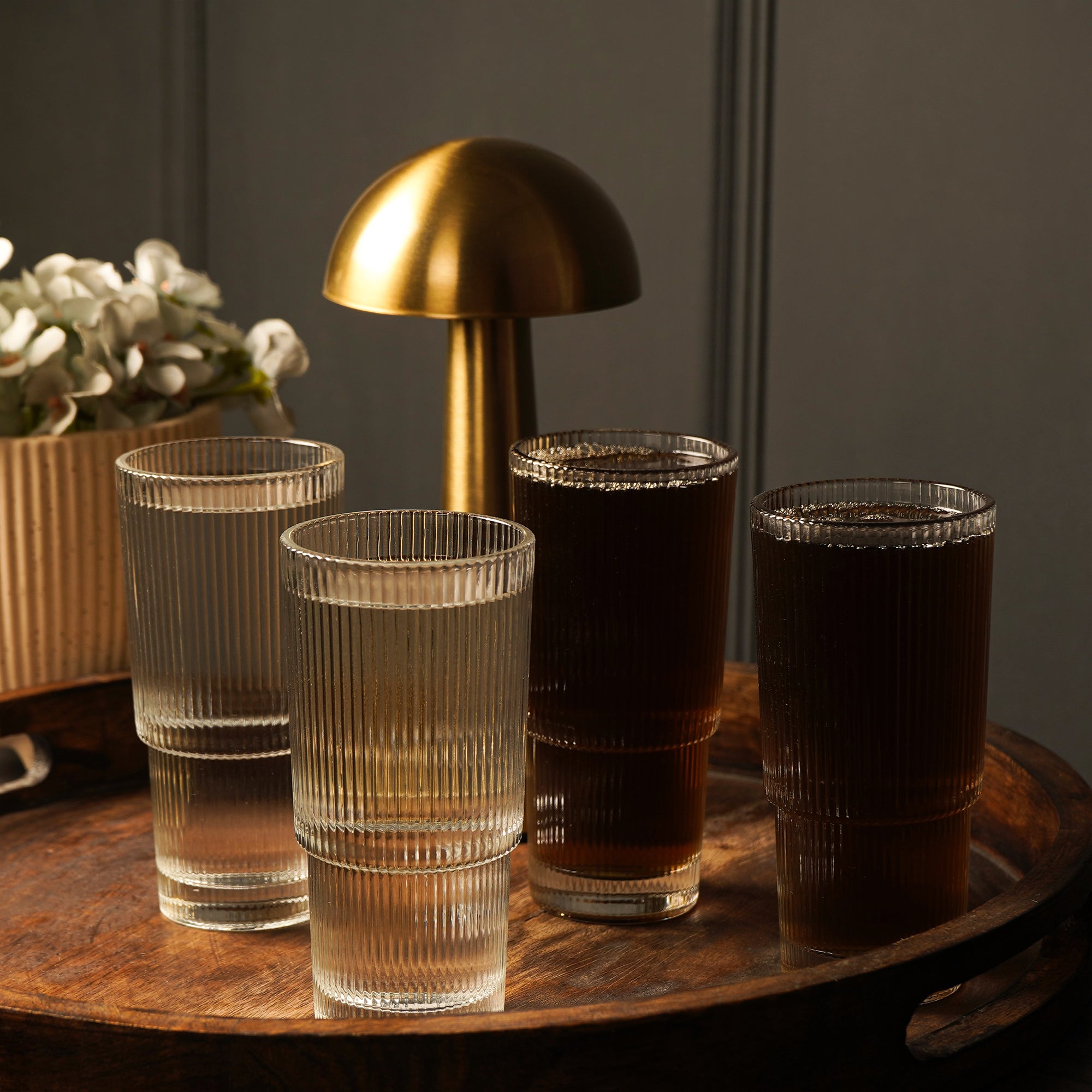 Linea tumbler Highball Glasses - The Artment