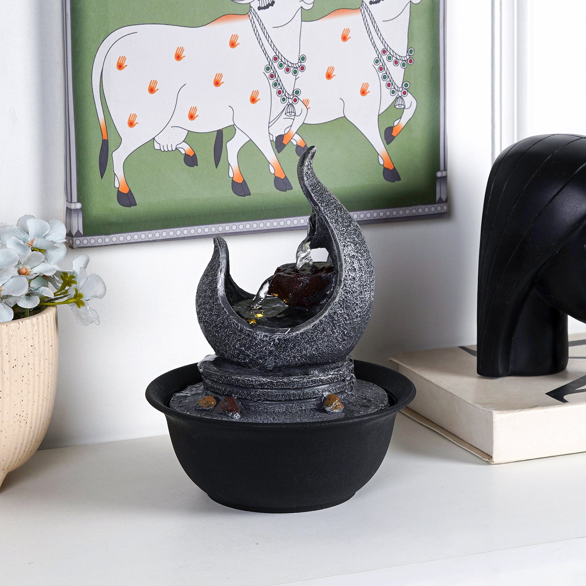 Luna's Whisper Table Fountain - The Artment