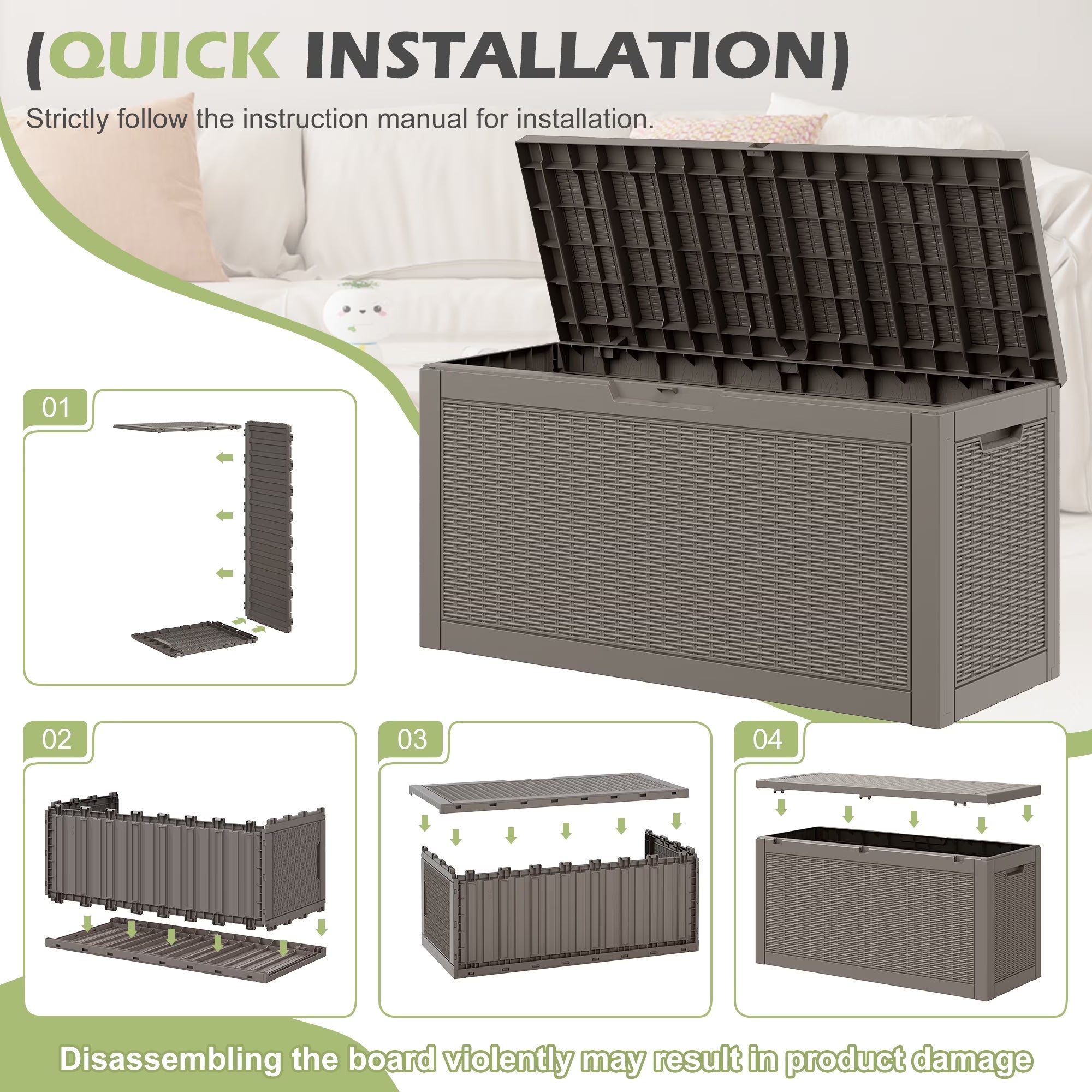 StorraDeck (227 & 272 Ltr)
