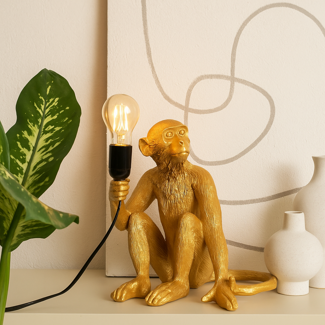 Surrealism Monkey Decorative Lamp