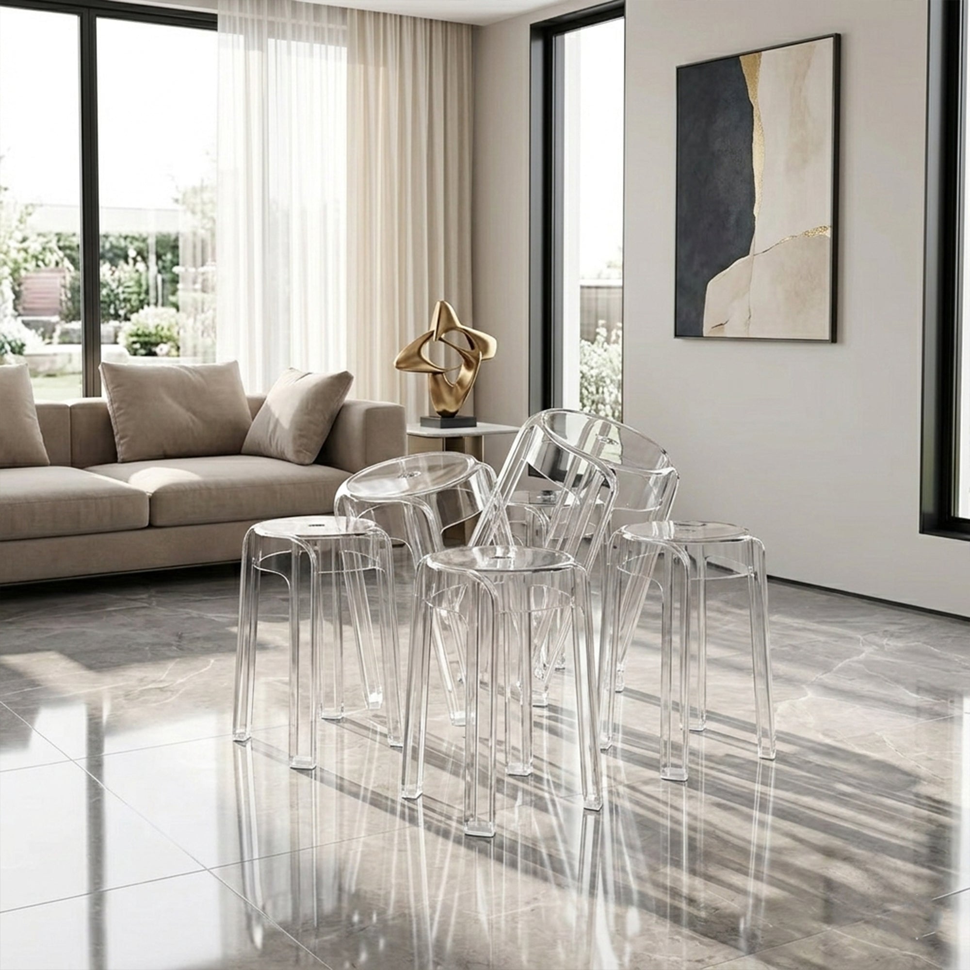 Crystal Nest Stool