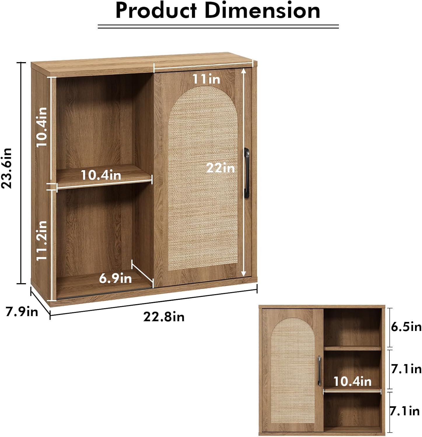 The Solis Wall Bathroom Cabinet