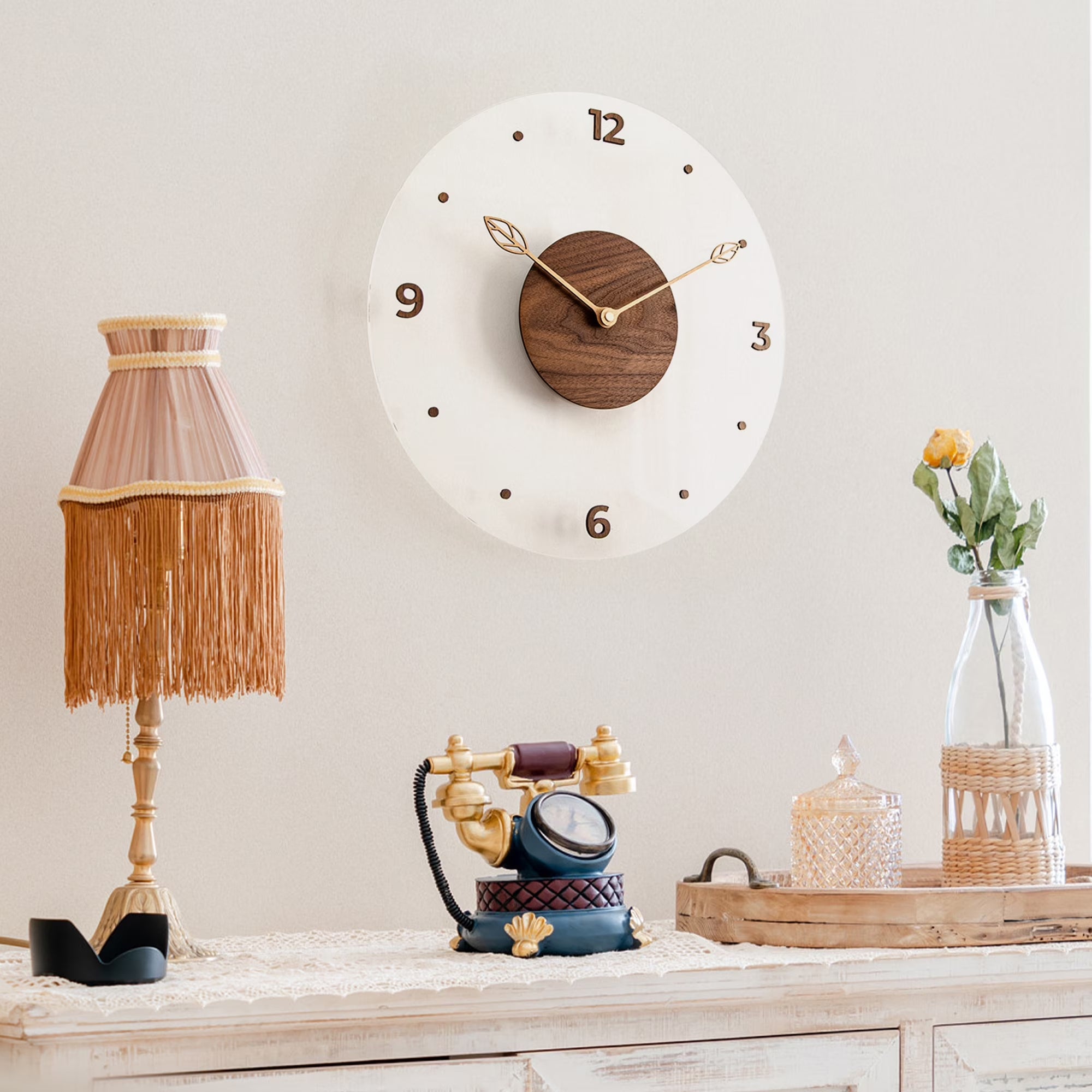 Frond Wall Clock