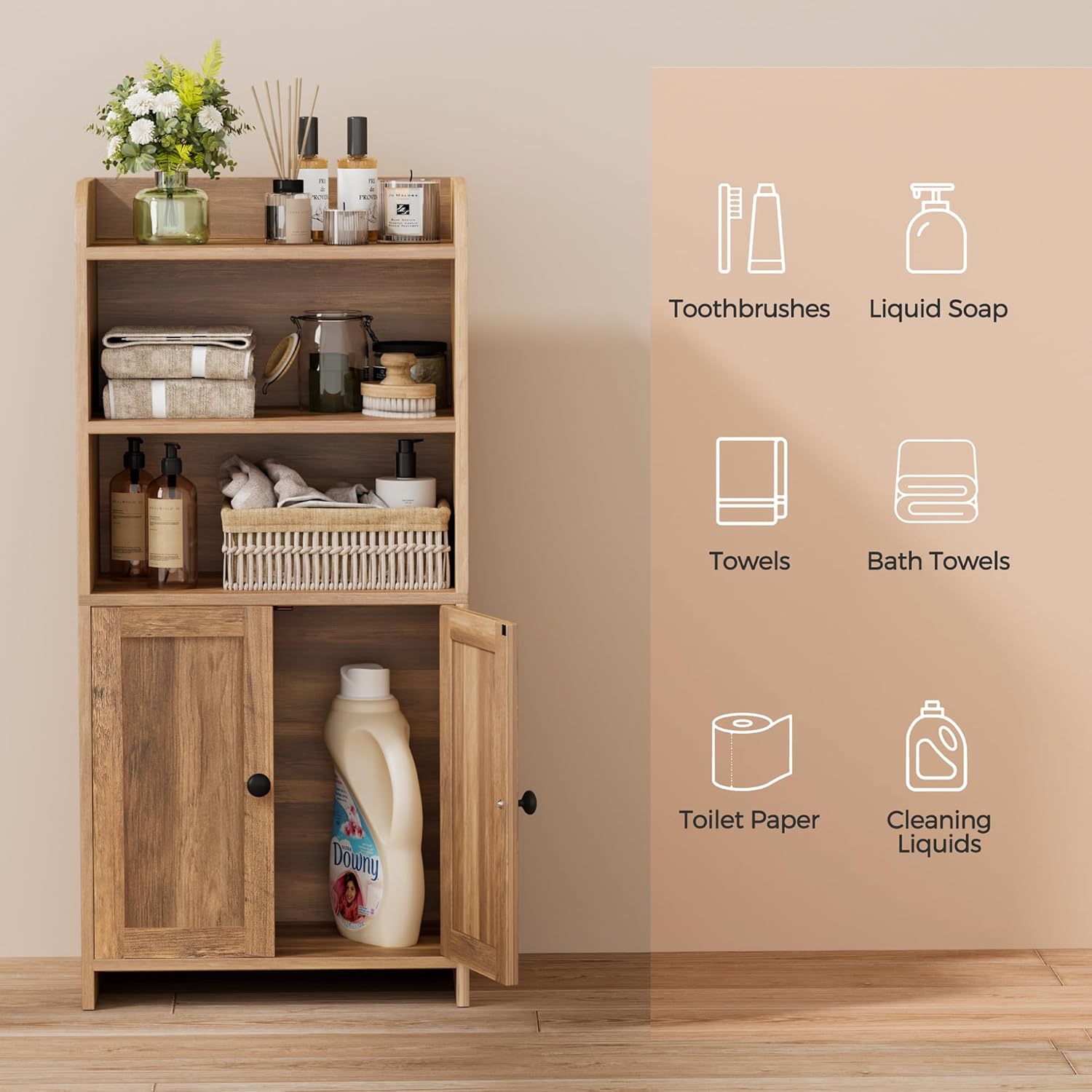 Slot Freestanding Cabinet