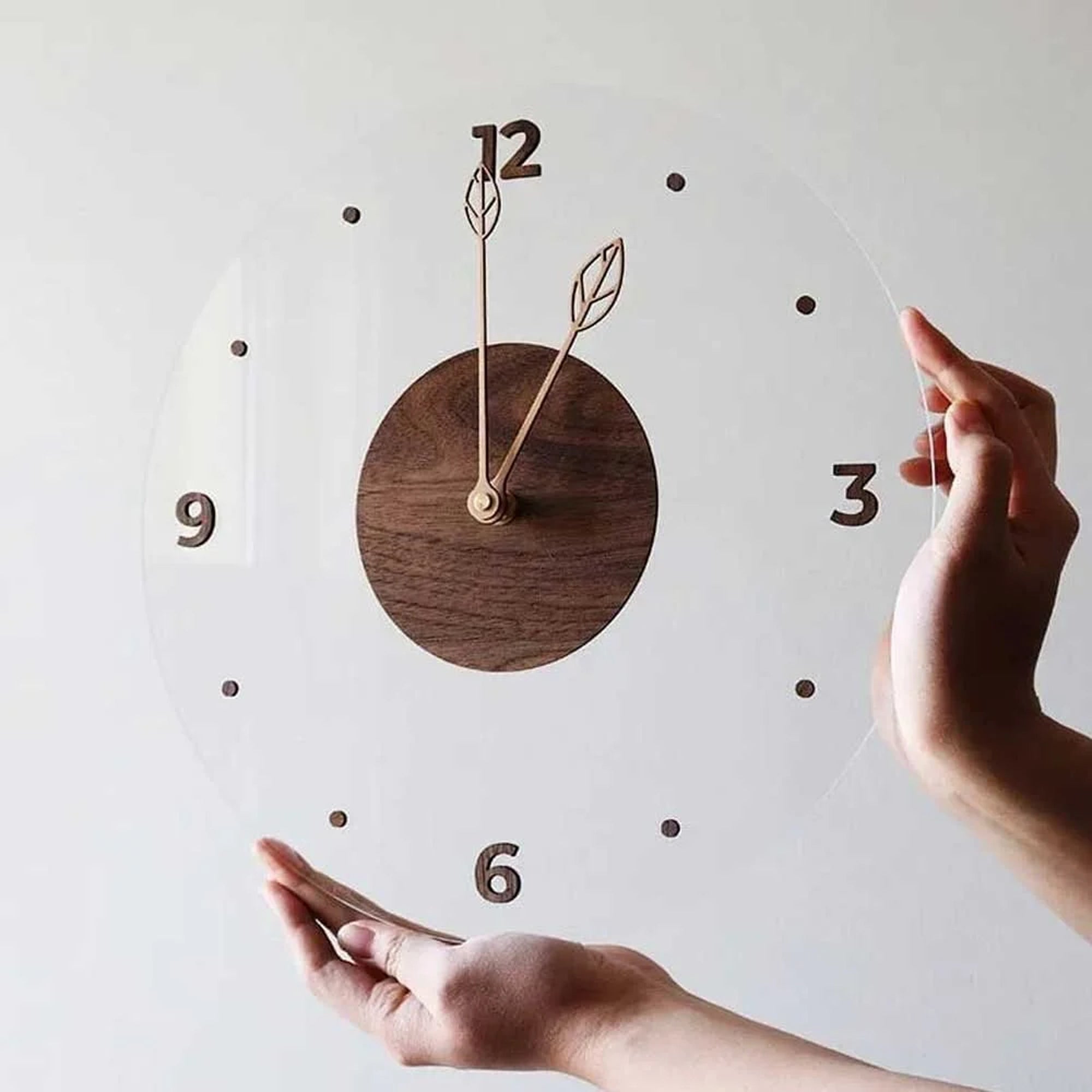 Frond Wall Clock