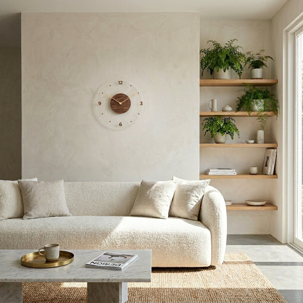 Frond Wall Clock