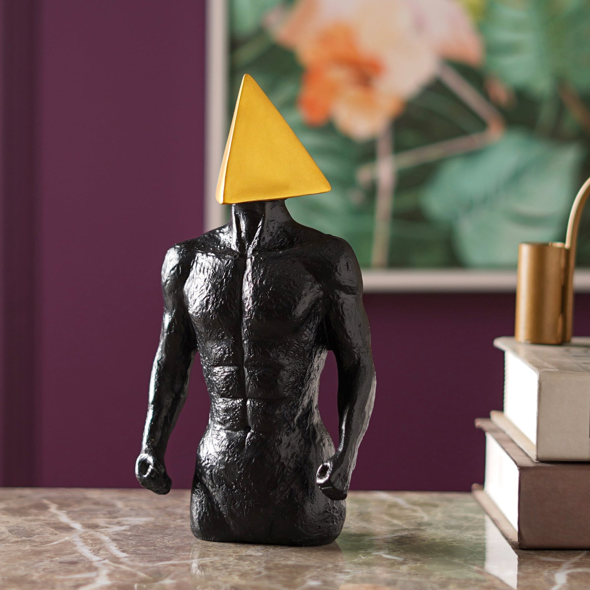 🎁 Geometric Marvel: MuscleCraft Accent - Triangle Grace