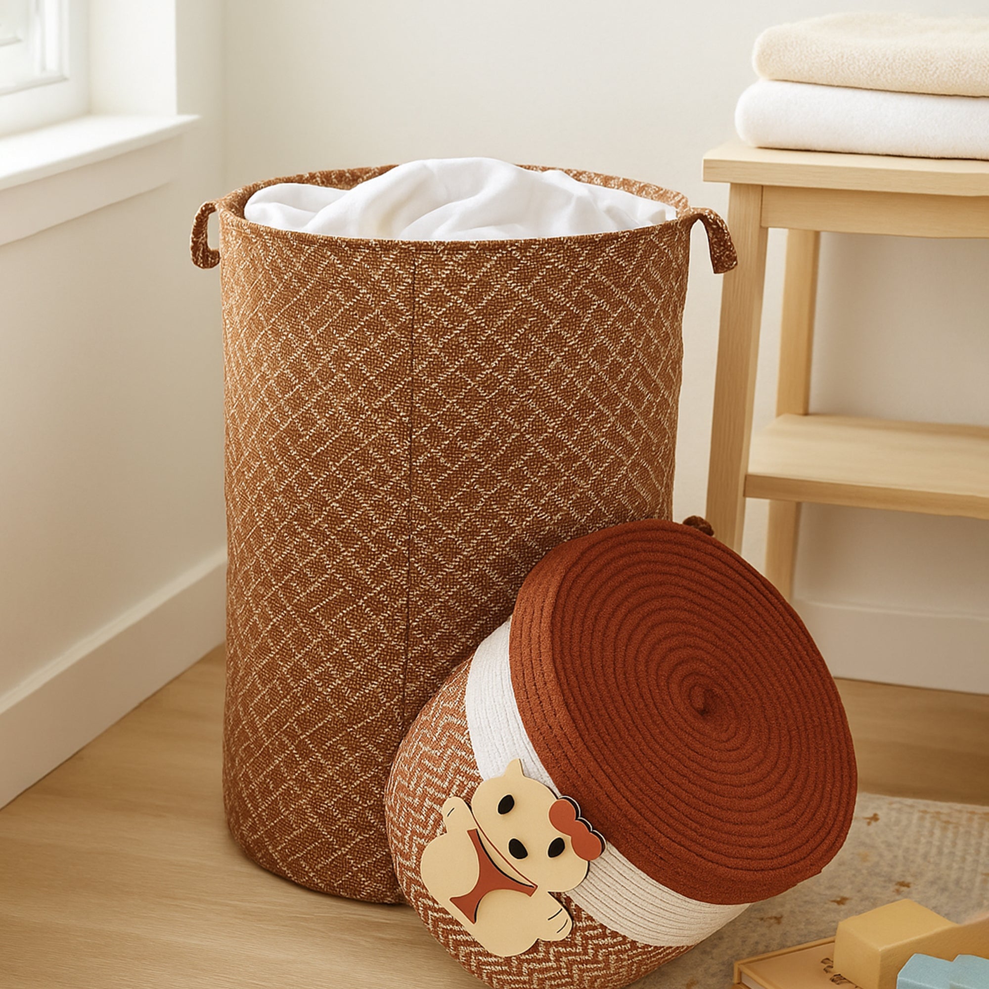 RustiWeave Laundry Basket - The Artment